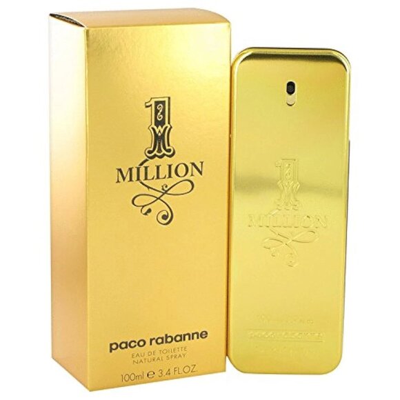 1 One Million by Paco Rabanne 3.3 / 3.4 oz Cologne for Men New In Box - Picture 3 of 5